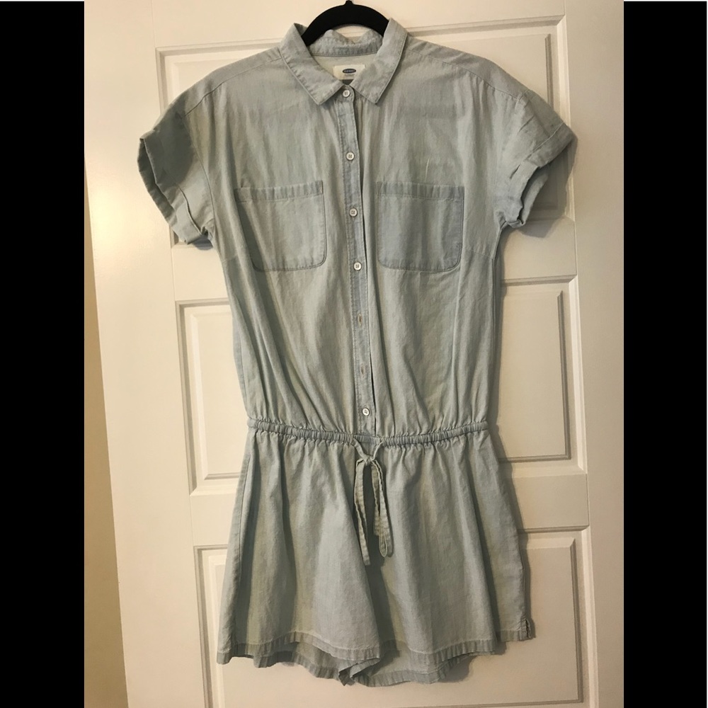 NWOT Old Navy Chambray Romper